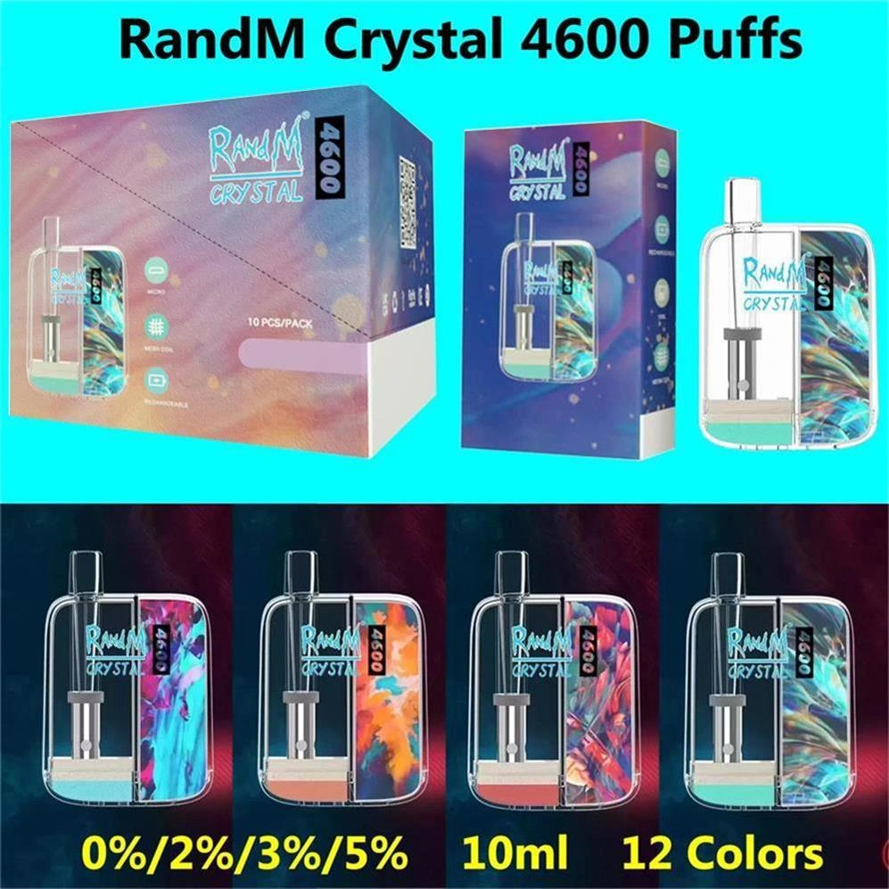 Randm 4600Puffs disposierbar E-Zigarettdape Pen China Fabrikant