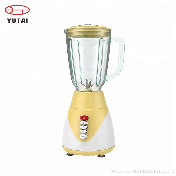 Plastic Jar Glass Jar 2 Speeds Electric Blender