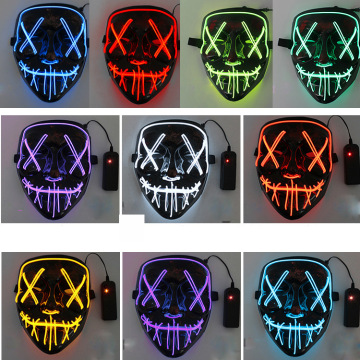 Party Horror Full Face Led Light Mask