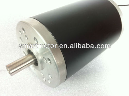 80ZYT01C 12v 24v Brushed DC Motor high power, high speed rated 6000rpm-7000rpm, 0.6N.m, power 300w~500w