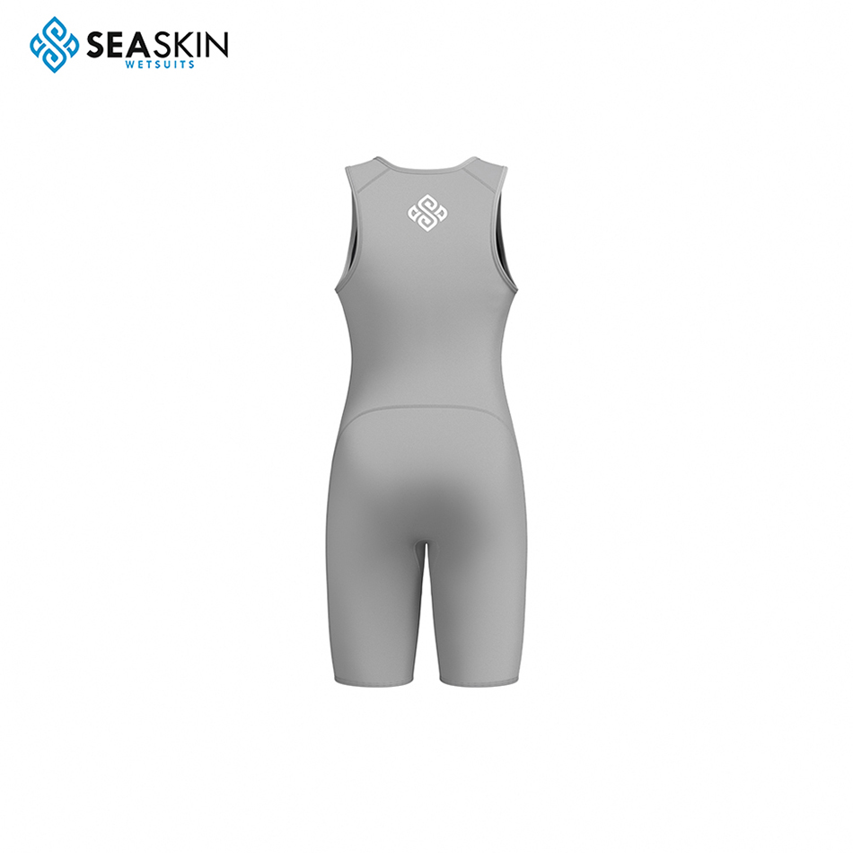 Shortkink short john wetsuit di surf senza cerniera per donne