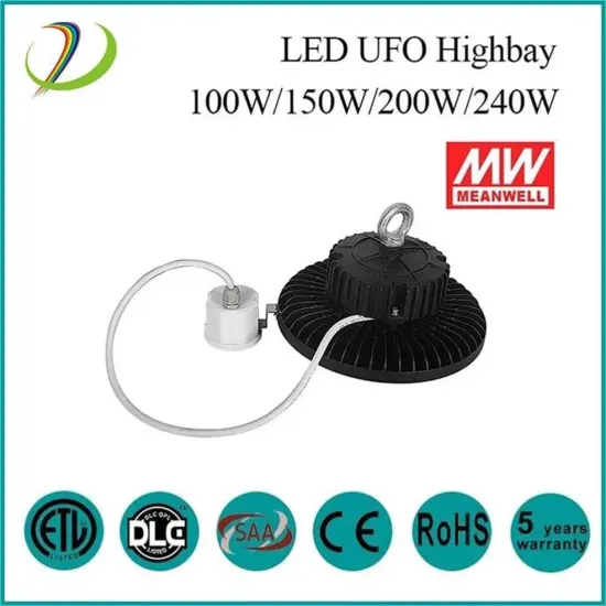 150W Motion Sensor Radar UFO LED High Bay