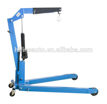 CE approved 0.5T 1T 2T shop crane with rear operated pump
