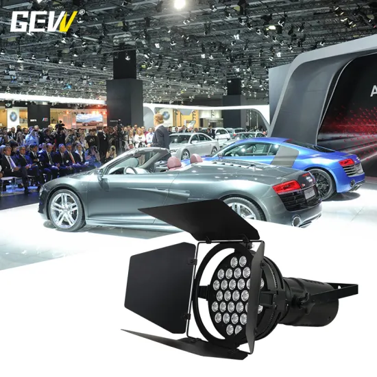 GEVV LED Par Auto Exhibition Light Spotlight for Car Motor Show