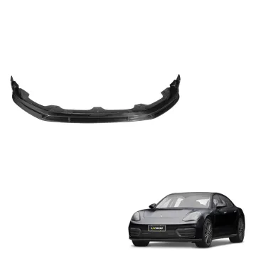 Langyu 2021 Car Modify Parts - Front Bumper Lip Panamera 971 Dry Carbon Fiber Front Splitter for Porsche Panamera 971.2