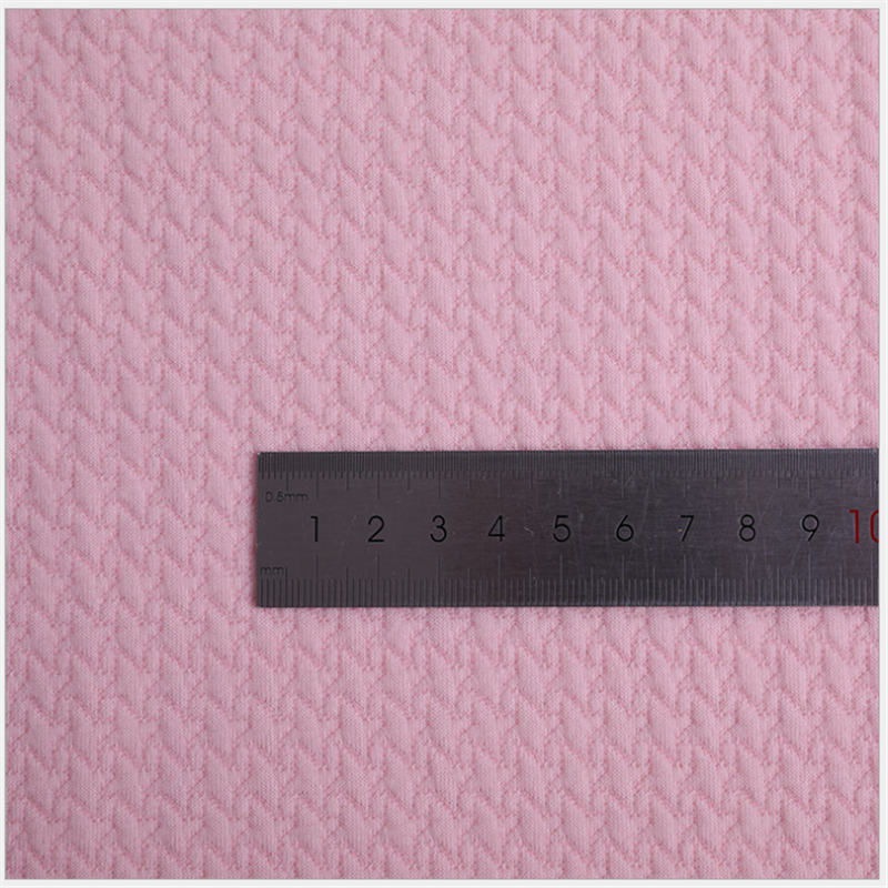 Soft Knitted Jacquard Air Layer Baby Cloth Fabrics