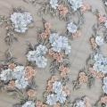 Bright Flower Embroidery Lace