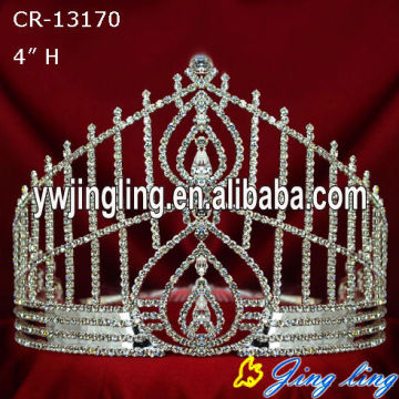 Moda Nuevo Diseño Custom King Crowns