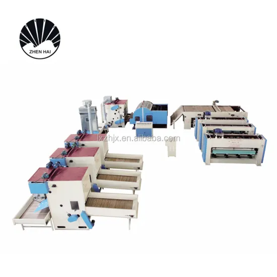 ZCM-1000 Needle Punch Felt Production Line & Needle Loom