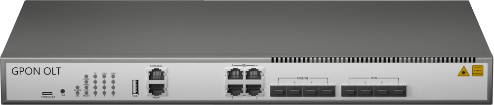 Web management 4 Pon Port Gpon Epon OLT