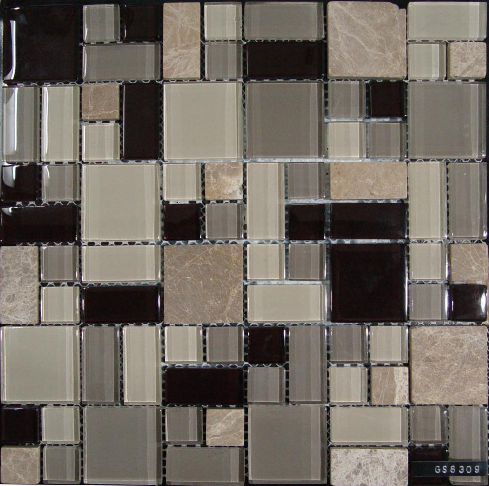 Customize Glass Stone Mixed Mosaic