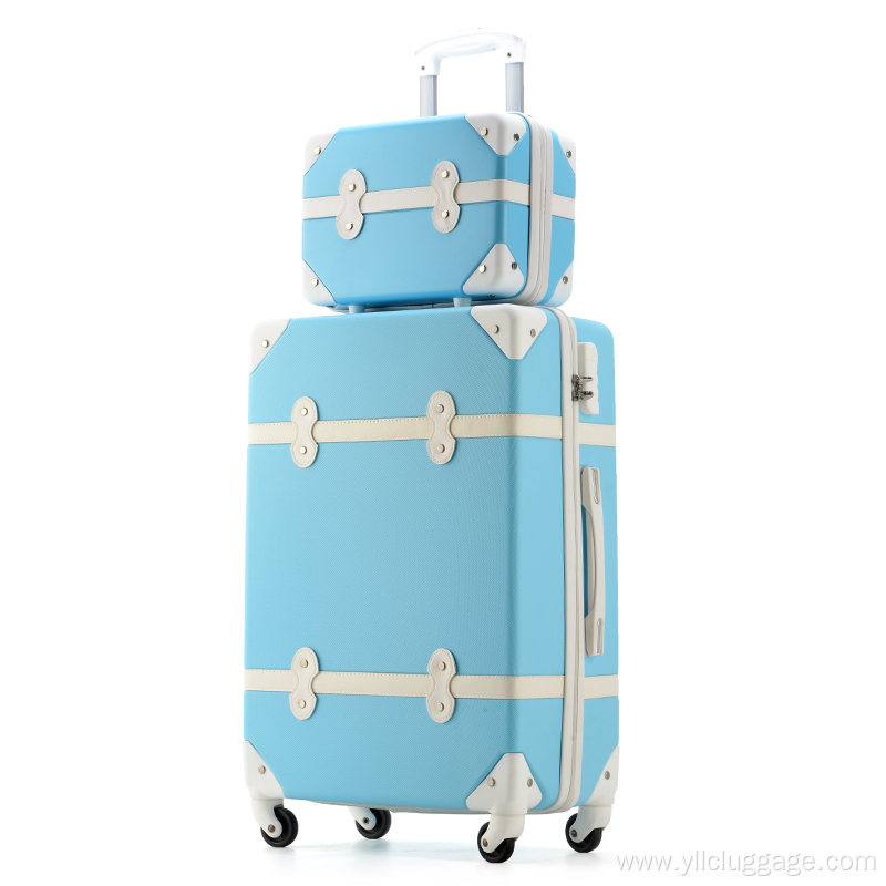 New retro style carry on luggage bag