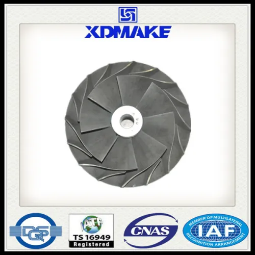 Turbocharger Impeller Speed Aluminum, High Quality Turbocharger