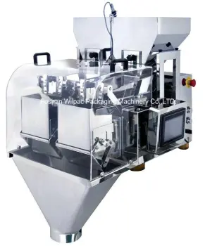 High Speed 4-Head Linear Weigher for Food Granule Packing Machine