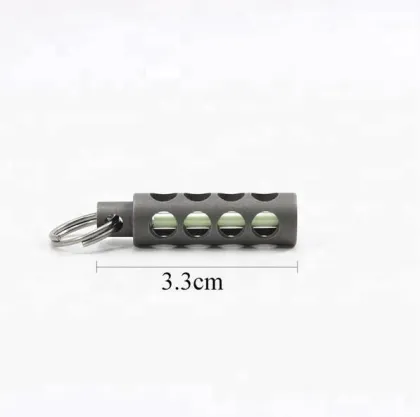 Automatic Flashing Keychain with Titanium Tritium Luminous Light