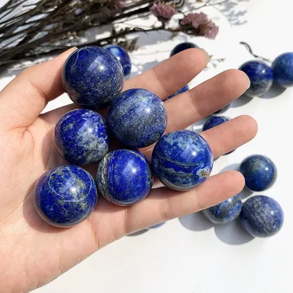 Bulk Wholesale Lapis Lazuli Mini Crystal Spheres