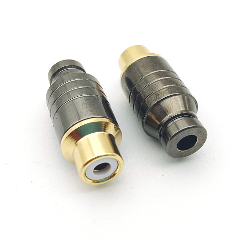 4mm Tail Hole RCA Female Socket Cable Connector