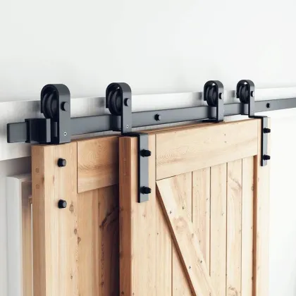 American Solid Wood Indoor Barn Door