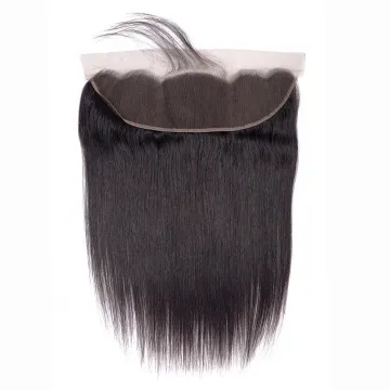 Pre Plucked Lace Frontal Hair Pieces 13X4 Brazilian Human Hair With Frontal Closure
