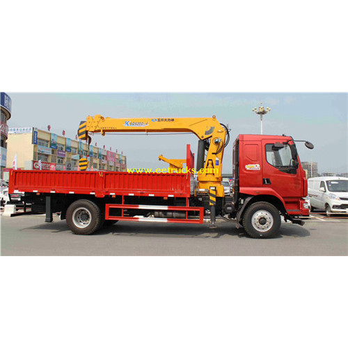 DFAC 6ton Telescopic Boom Truck Cranes