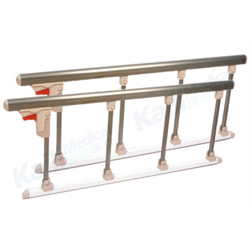 Rail latéral en aluminium pour lit d&#39;hôpital 4 supports