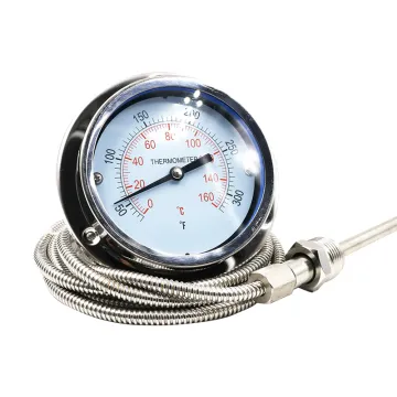 100CC-300CC Capillary Pressure Thermometer 150mm Oil-Filled Temperature Gauge