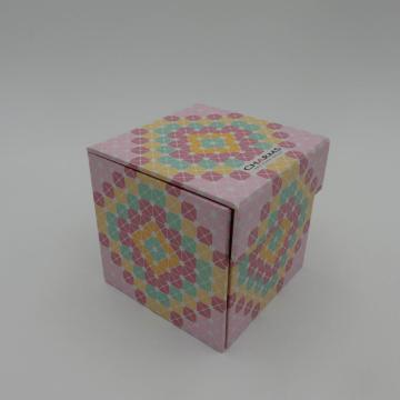 decorative paper storage box with lid