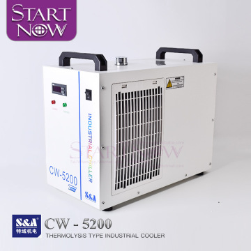 S&A CW5200 Series Industrial Water Chiller for CO2 Laser Tubes and CNC Spindles