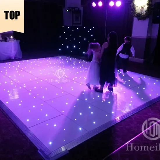 High Quality Acrylic LED Starlit Dance Floor for Wedding Decoration