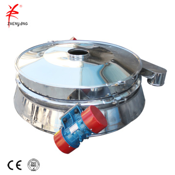 Central discharge check compact vibrating screening sieving