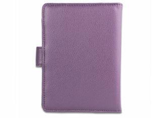 Vibration Proof Purple Amazon Kindle Fire HD Leather Cases