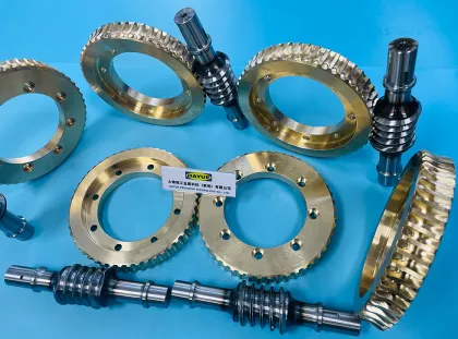 Large worm worm gear machining Archimedes worm gear