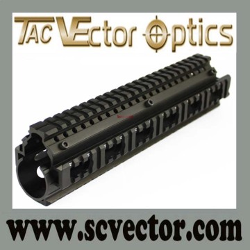 Vector Optics Two Pieces Low Rail Style FN / FAL Handguard Quad Rail System for Flashlight Laser Red Dot Scope