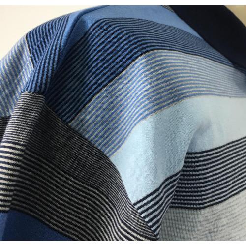 Cotton Stripes Design Men Polo Shirt
