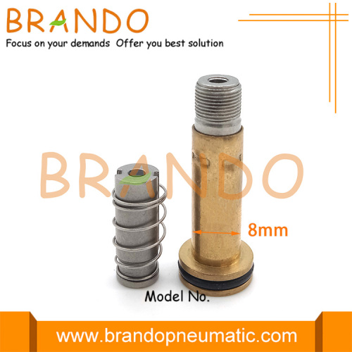 Conjunto de émbolo de armadura de válvula solenoide neumática de 8 mm de diámetro exterior