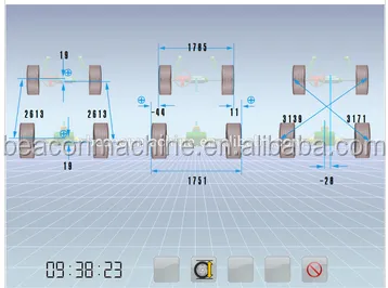 BC3D-800 Launch Wheel Alignment Machine: Top Selling Products