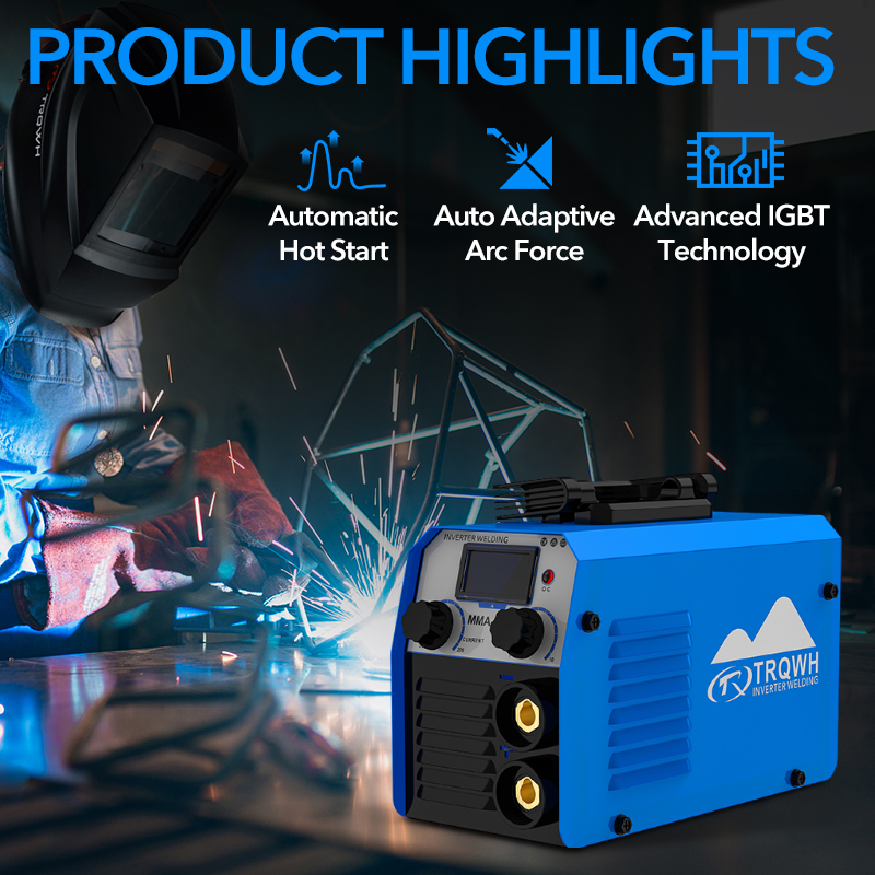 TRQ MMA Portable Mini Arc Welding Machine with LCD Display