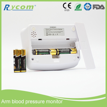 CE approved Fully Automatic Upper Arm Style Vital Sign Blood Pressure Monitor