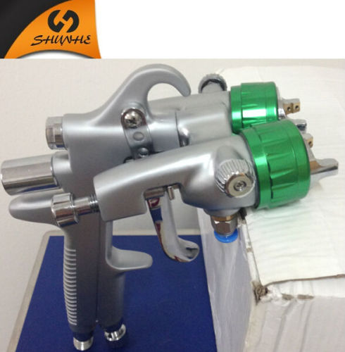 93 SH nano plating chrome two head spray gun best paint gun