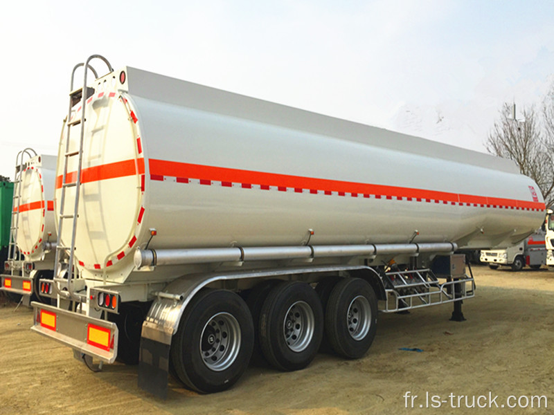 Essieu tridem 43000 L Fuel Transport Semi remorque