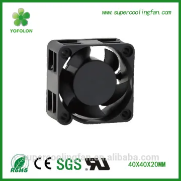 40x40x20mm dc toyon car cooling fan 12V dc motor small fan