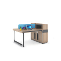 high quality new design 2 person workstation furniture