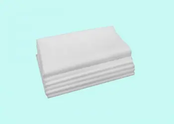 Disposable white PP non woven fabric