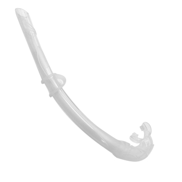 High Performance Adult Silicone Snorkels for Freediving and Training