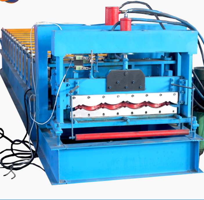 step tile machinery steel roofing tile roll forming machine