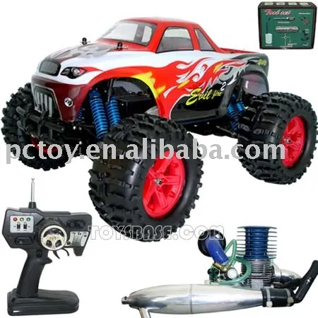 1:8 RC Gas 21 Engine 4WD Big Foot Car