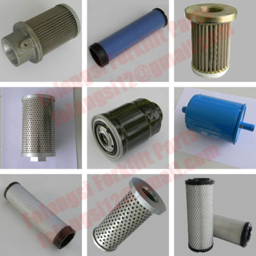 Filter forklift parts