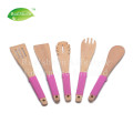 Wooden Spoons and Spatula Utensil Set