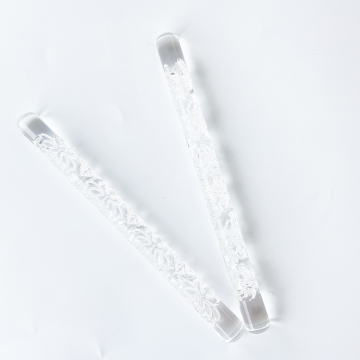 Diameter 13mm Length 165mm Cake Dcorating Pattern Acrylic Size Pattern Embossed Small Rolling Pin 3D