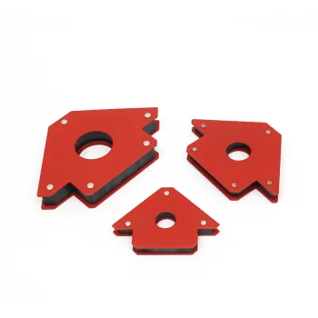 Powerful Permanent Neodymium Magnet Arrow Holder Triangle Welding Magnetic Clamp